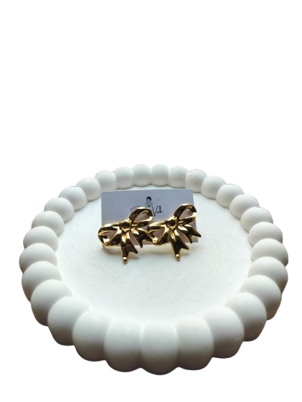hair bow earring